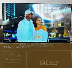 Restocked TCL 43 Inch Qled Google Tv /HDR/ Dolby Audio
