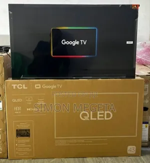 Coloured Photos TCL 43 Inch Qled Google Tv /HDR/ Dolby Audio