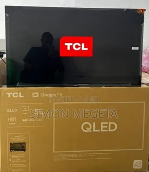 Hdmi Usb TCL 43 Inch Qled Google Tv /HDR/ Dolby Audio
