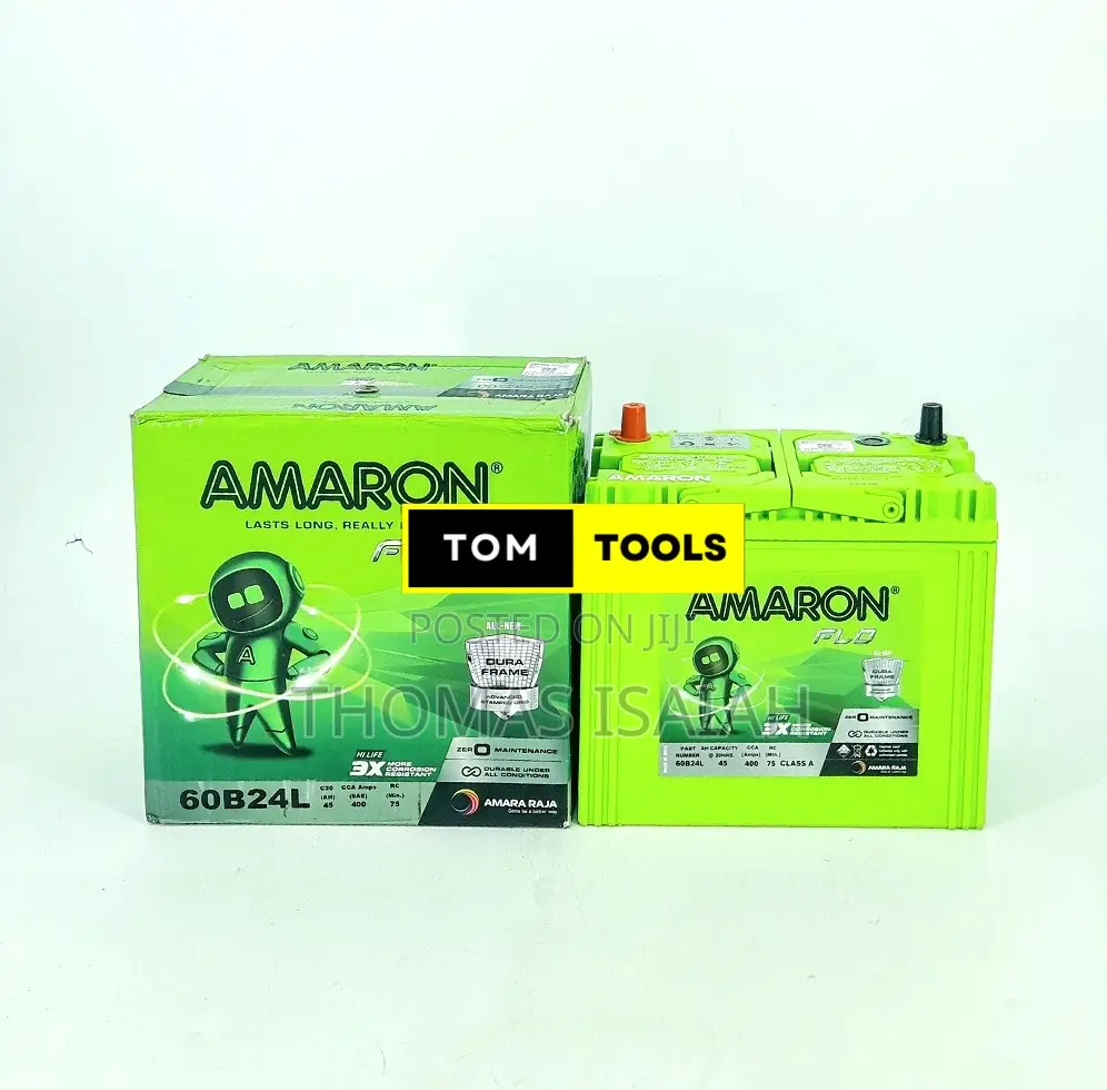 Amaron Flo 60b24l 45ah 400amps 75min Class a Car Battery