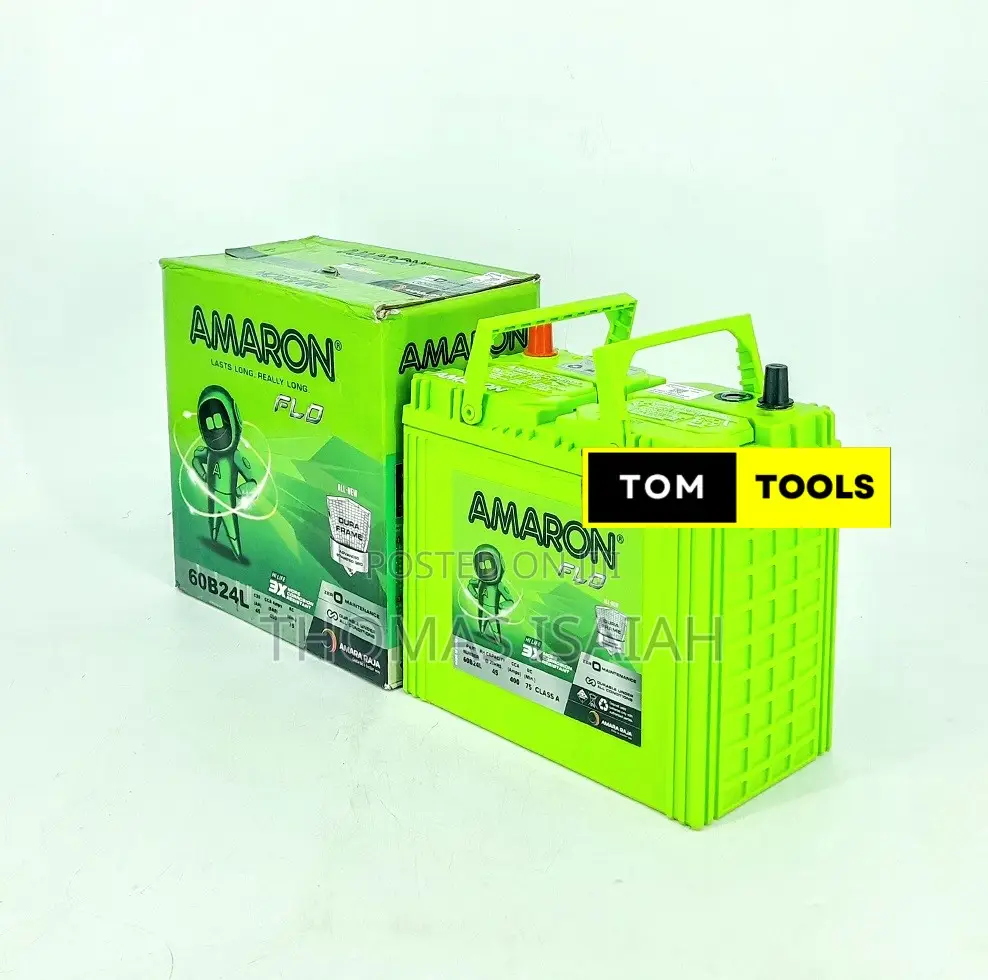 Amaron Flo 60b24l 45ah 400amps 75min Class a Car Battery
