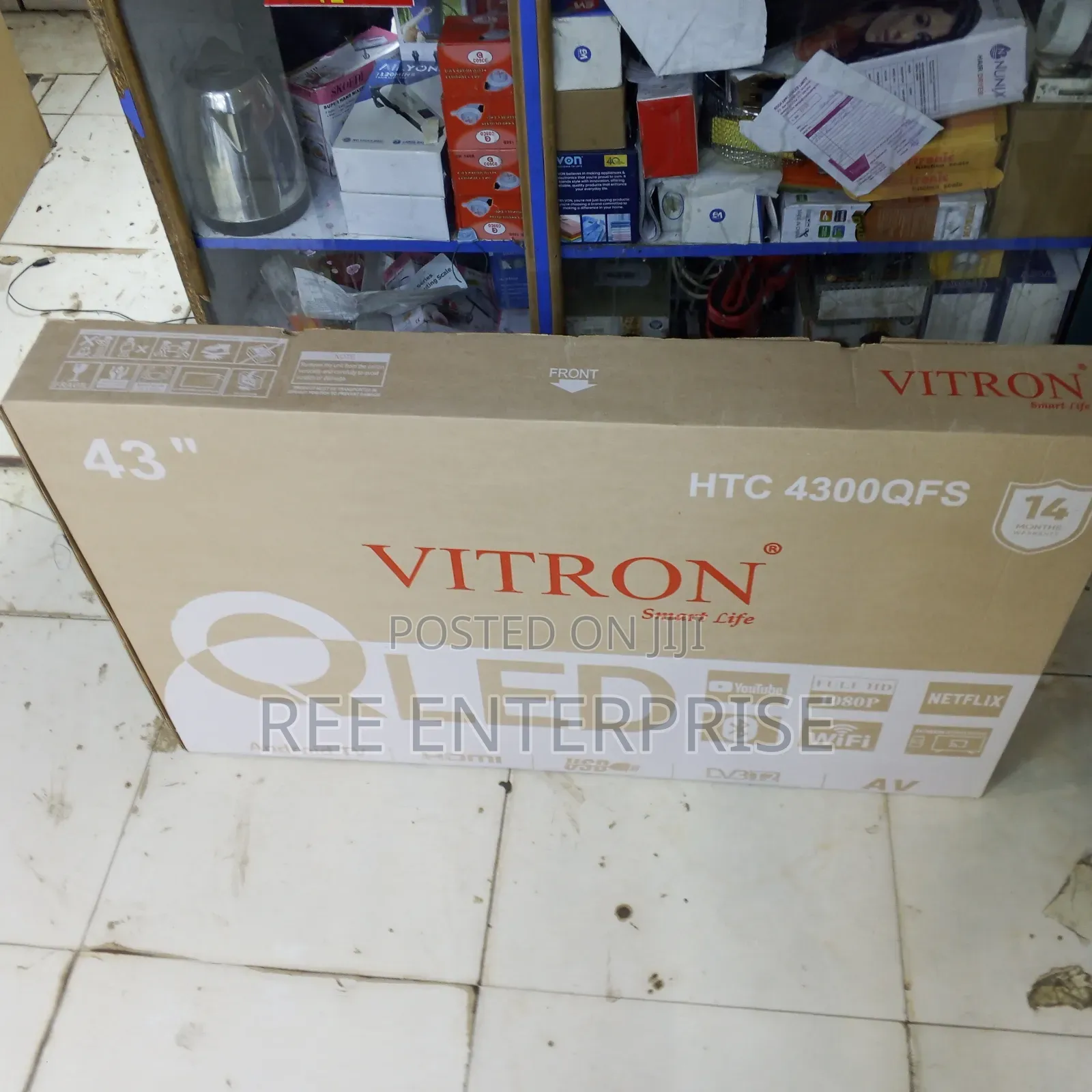 Vitron 43inch Qled Available