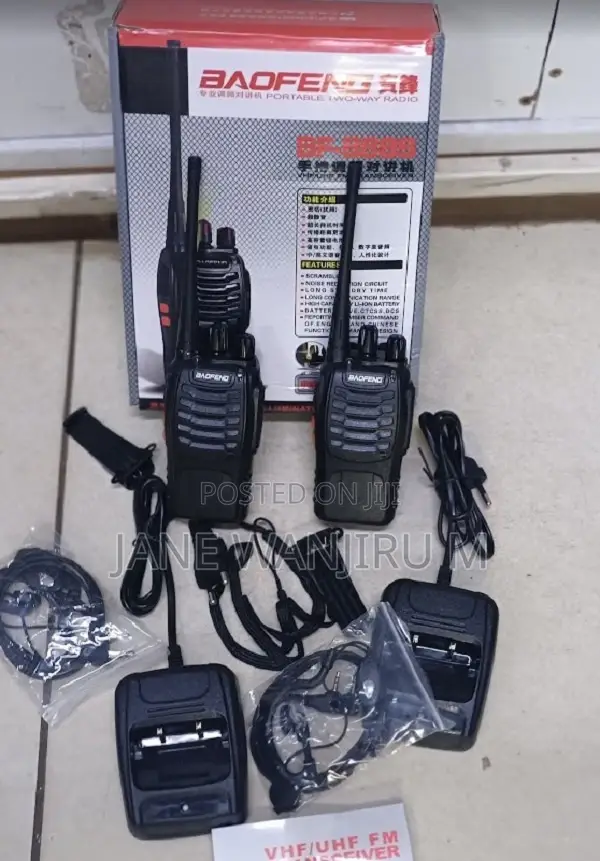 Bf-888s Walkie Talkie – Available Now!
