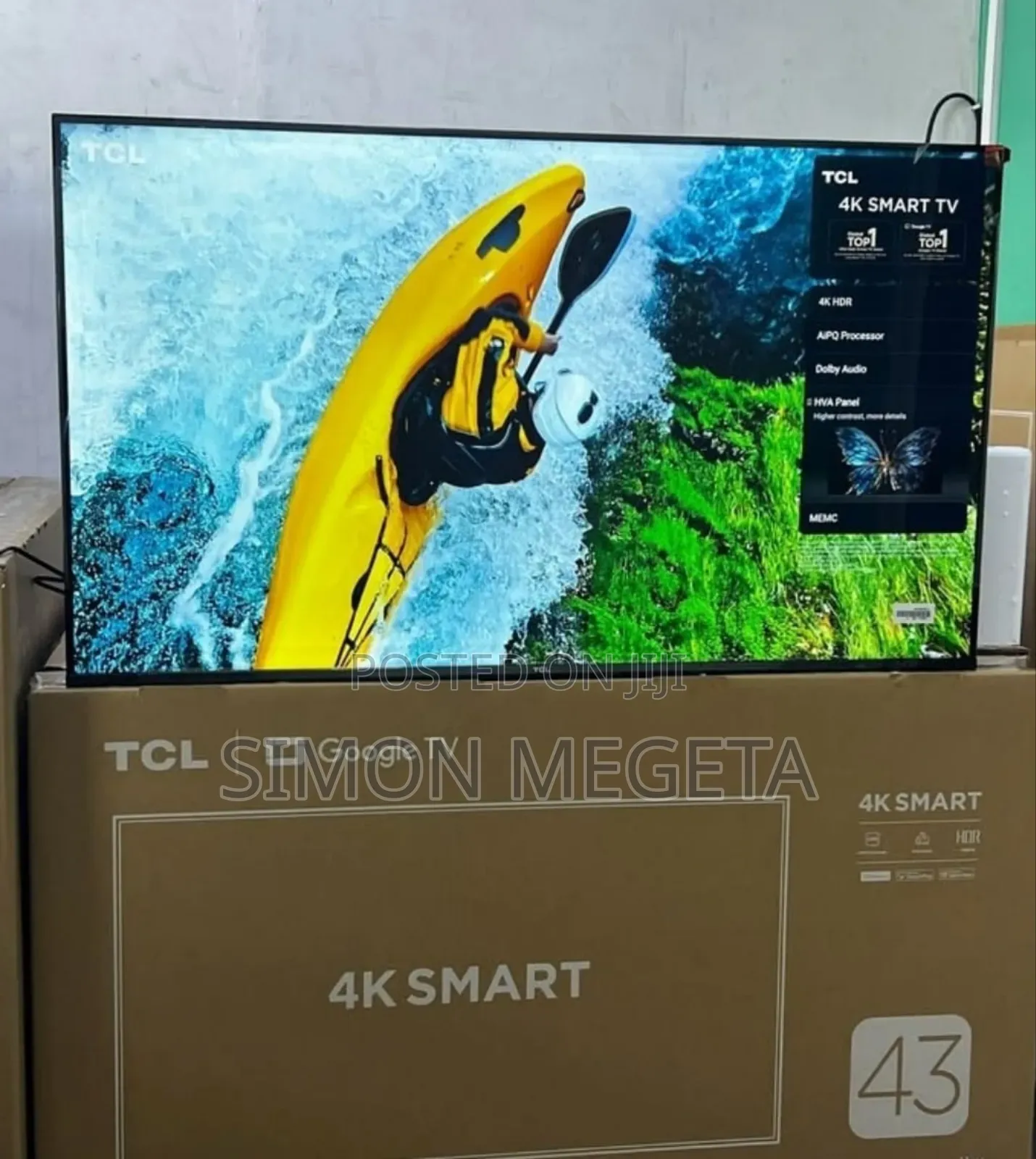 Youtube TCL 43 Inch Smart Android Google Tv