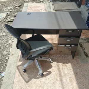 Secretarial Office Mesh Chair and Office Desk Available