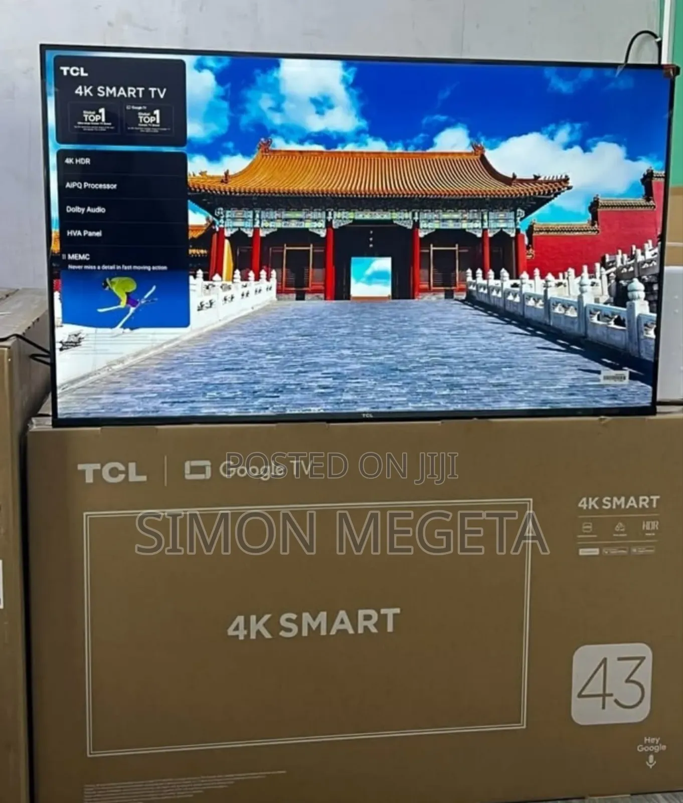 TCL 43 Inch Smart Android Google Tv