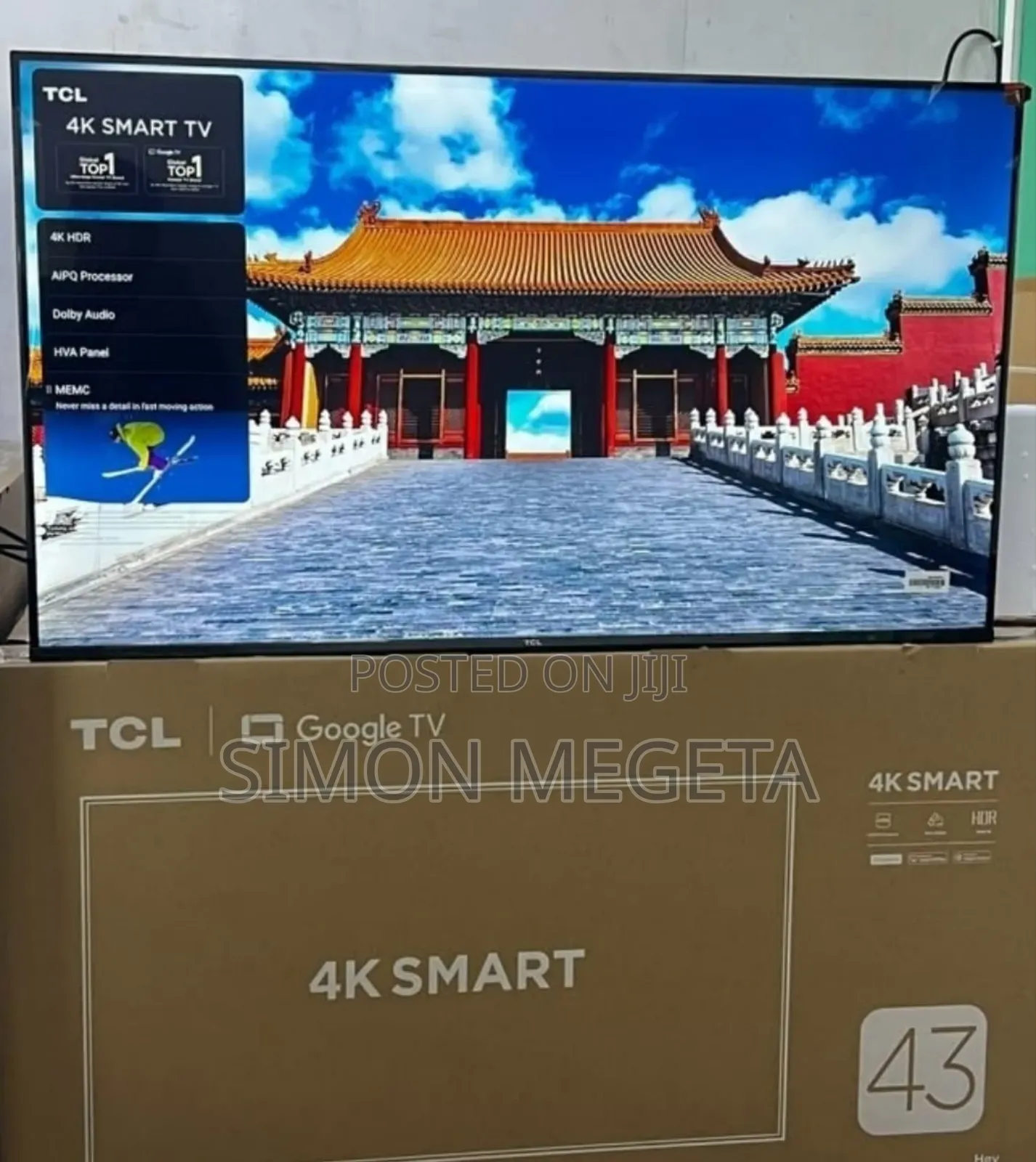 TCL 43 Inch Smart Android Google Tv