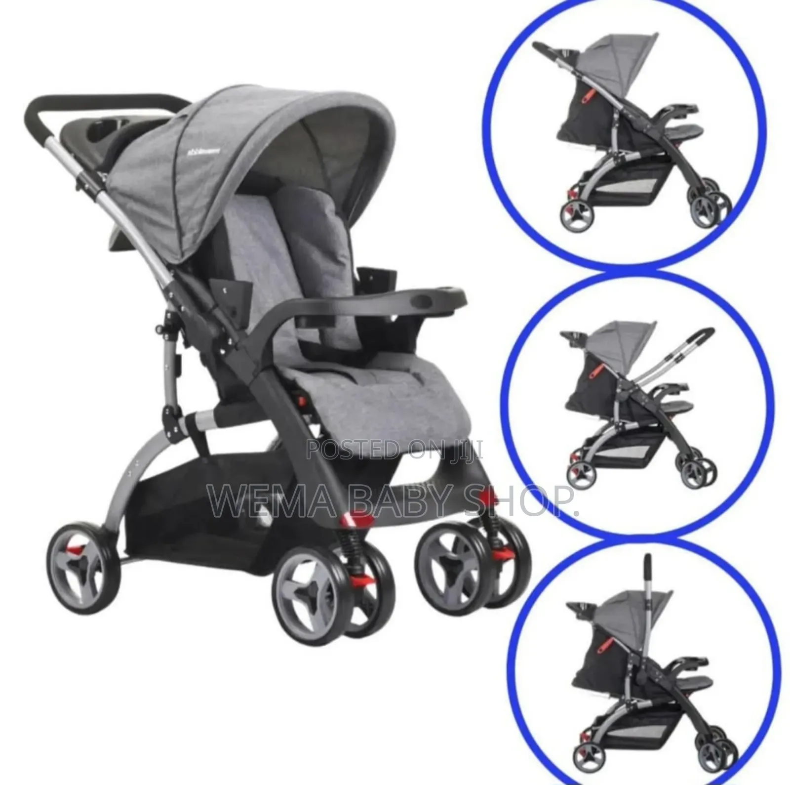 Mamakids 2-in-1 Baby Stroller Travel System