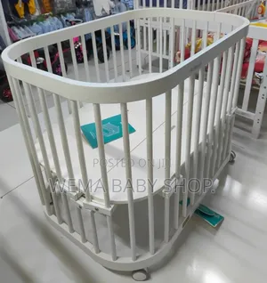 Convertible Oval Baby Cot