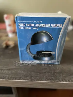 Ionic Smoke Absorbing Purifier Ashtray(With Night Light)