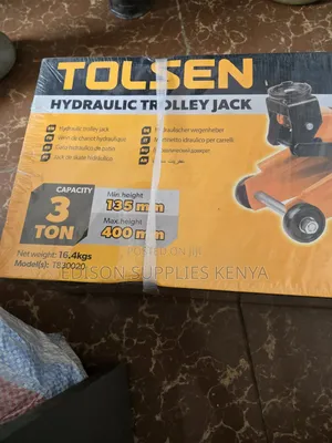 Tolsen Hydraulic Trolley Jack 3ton Industrial Crocodile Floor Jacks