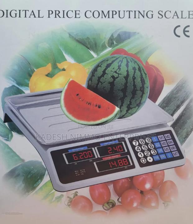 Acs-40 Digital Weight Scale Flat Top
