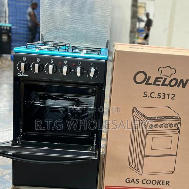 50×55 Olelon Cooker 3 Gas + 1 Electric Oven