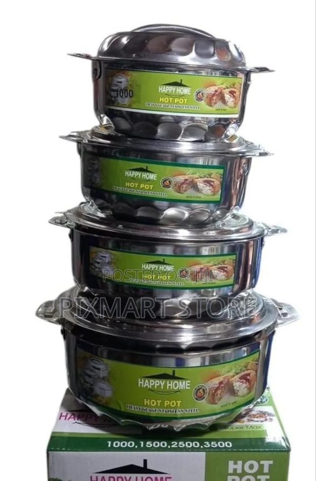 4pcs Happy Home Hotpots – Multiple Sizes for Every Occasion