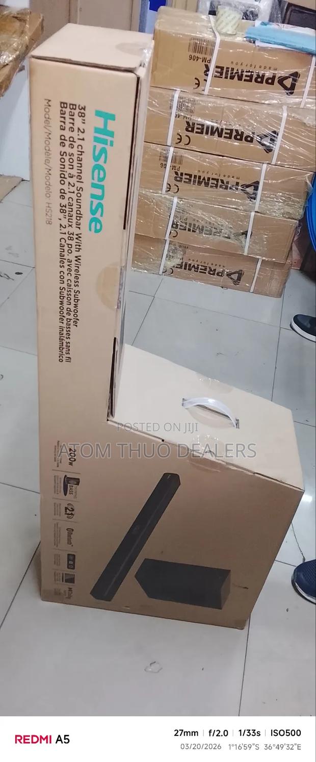 Hisense 38" 2.1 Channel Soundbar