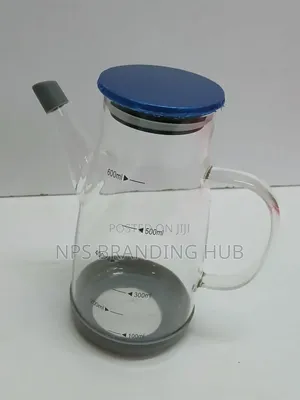 High Borosilicate Glass Oil Bottle 600ml
Glass With Stainless Lid
Ao