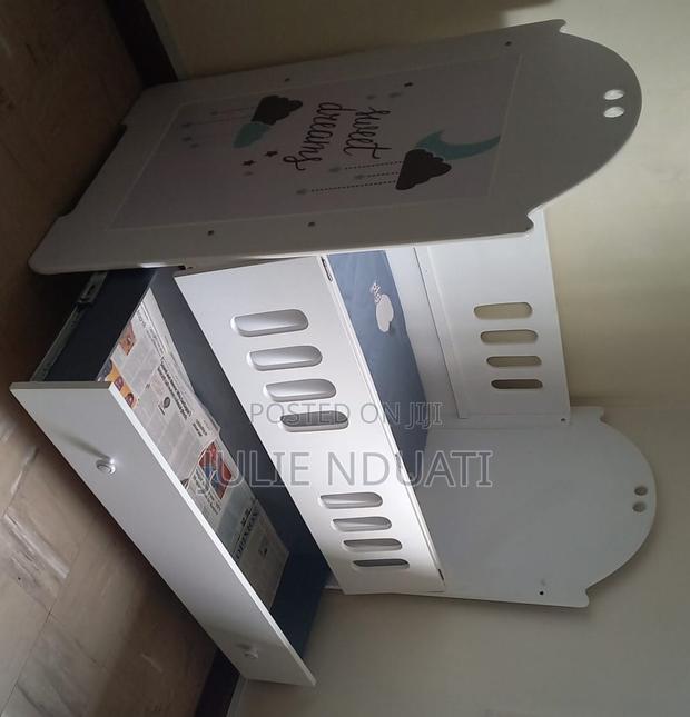 Brand New White Baby Crib With Mattress – Modern Safe Design
