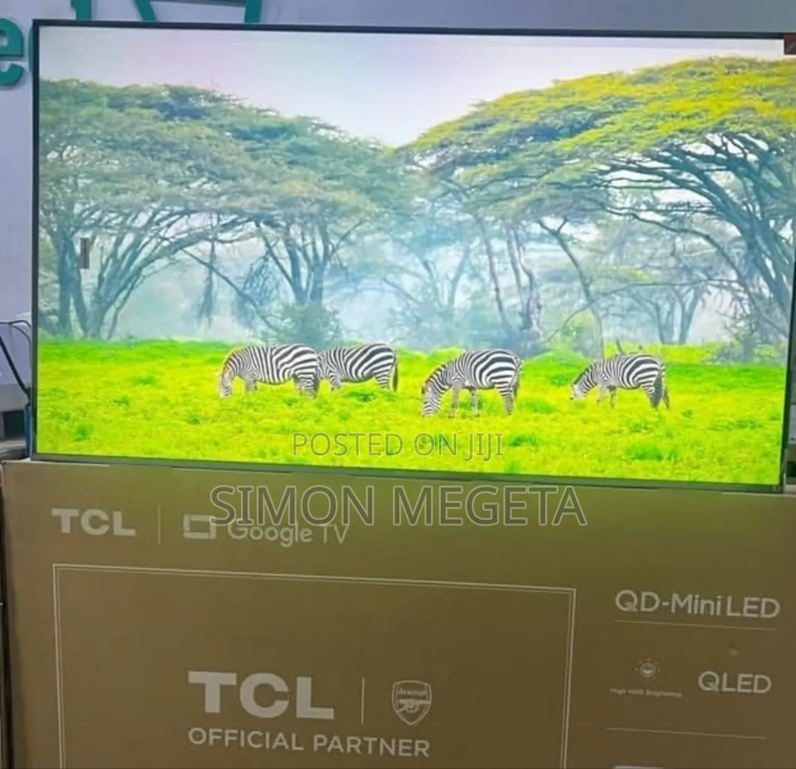 Netflix TCL 55 Inch Qled Smart Android Google Tv /Google Talk