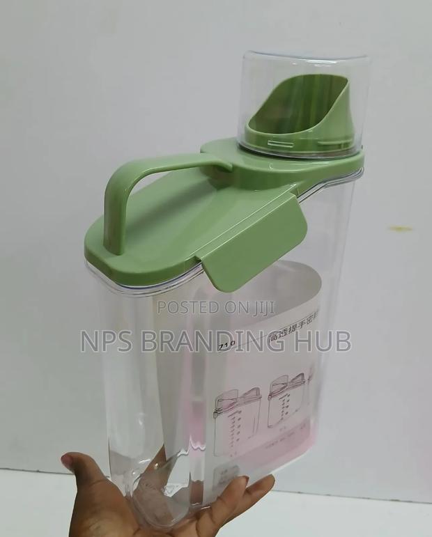 Acrylic Airtight Cereal Container 2500ml Ao - thumbnail 3
