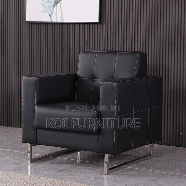 Office Sofa : Modern Office Reception Sofa Set – 5 Seater - thumbnail 6