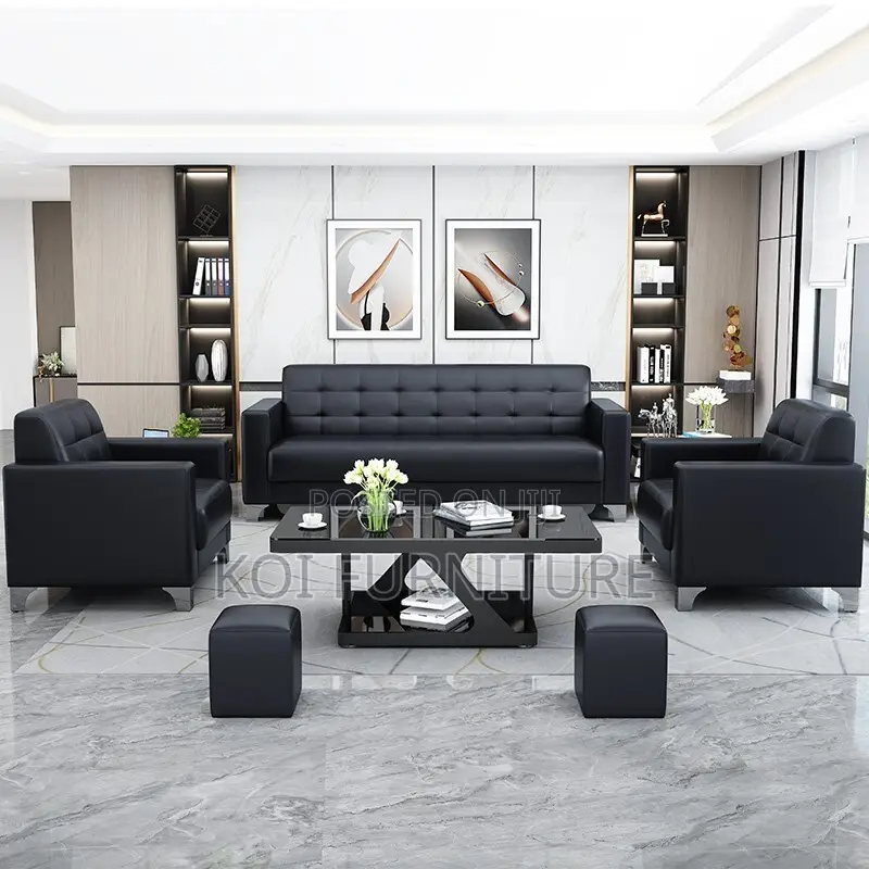 Office Sofa Modern Office Reception Sofa Set – 5 Seater
