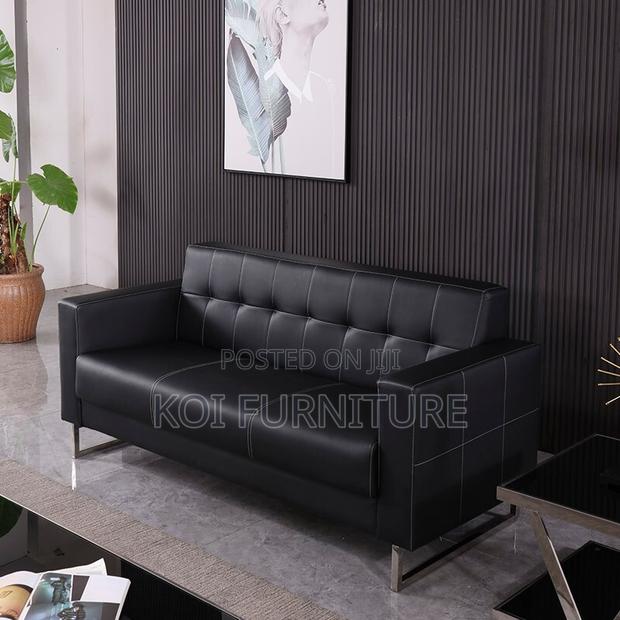 Office Sofa : Modern Office Reception Sofa Set – 5 Seater - thumbnail 8