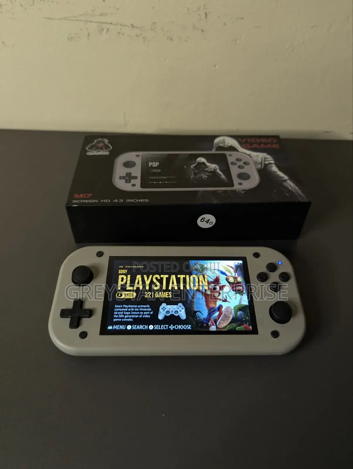 Sony PSP Handheld Game Console Player 1000+ Games Retro Classic