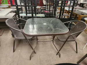 2 Seater Square Balcony Table and Chair