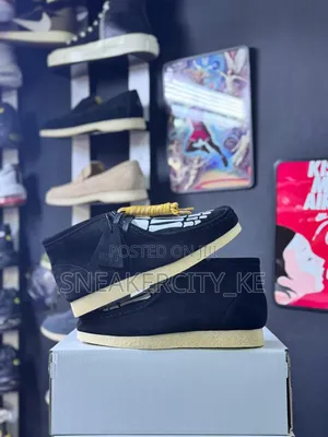 High Top Skeleton Wallabees Clarks Originals