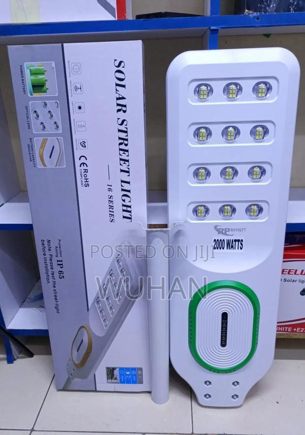 2000 Watts Automatic Solar Street Lights,Down to Dusk, Waterproof