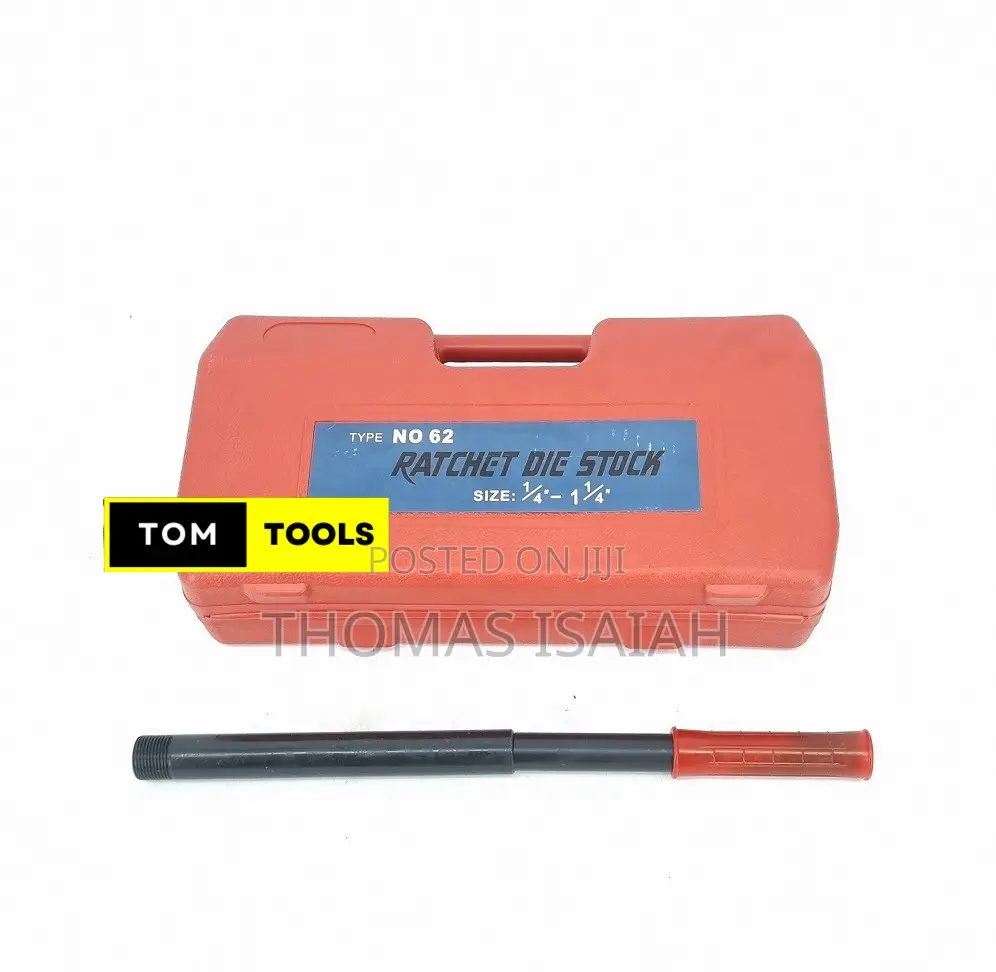 Ratchet Die Stock 1/4 to 1. 1/4 Inches
