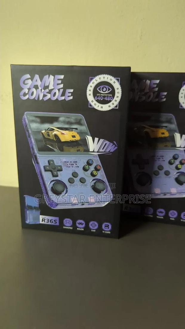 R36s Retro Handheld Game Console Arkos System Video Games Player - thumbnail 2