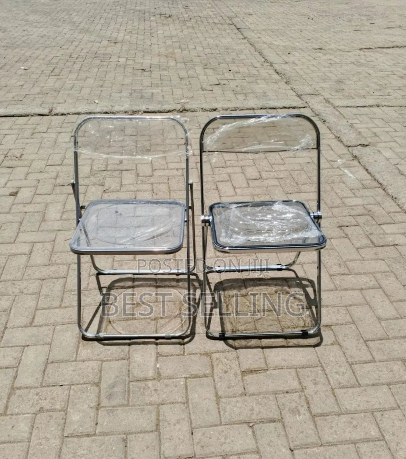 Clear Folderble Chairs