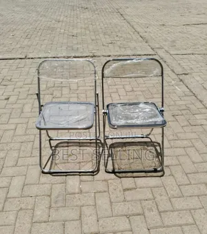 Clear Folderble Chairs