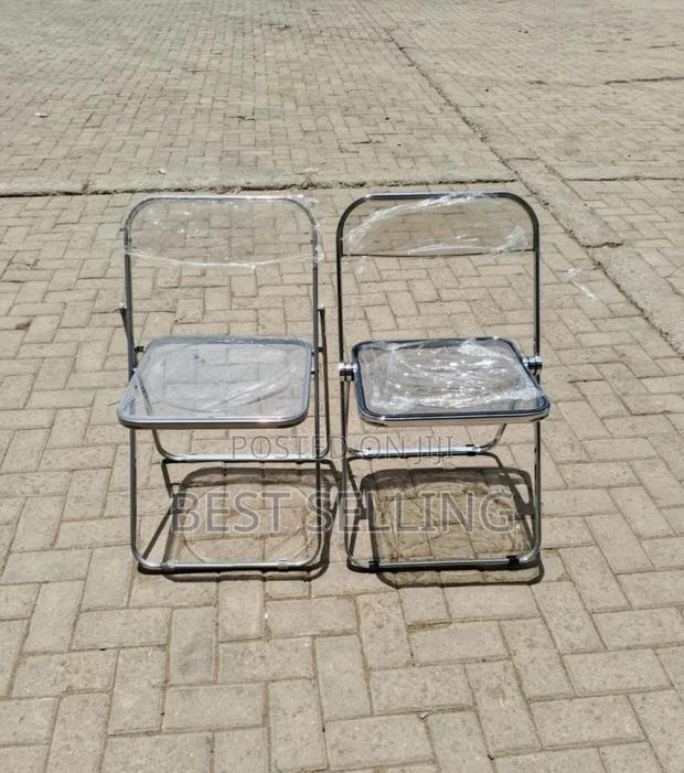Clear Folderble Chairs