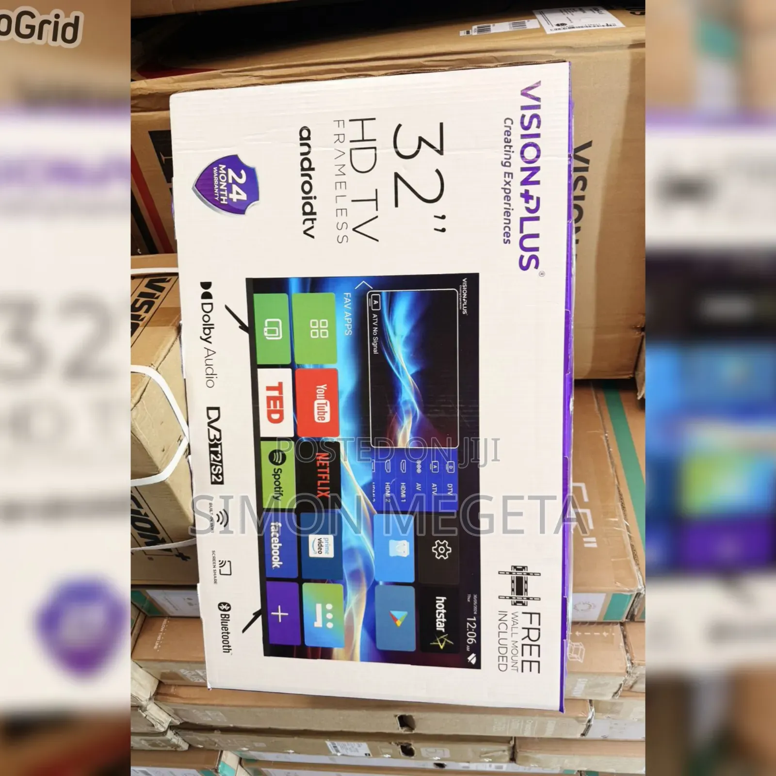 New Vision Plus 32 Inches Smart Tv Available