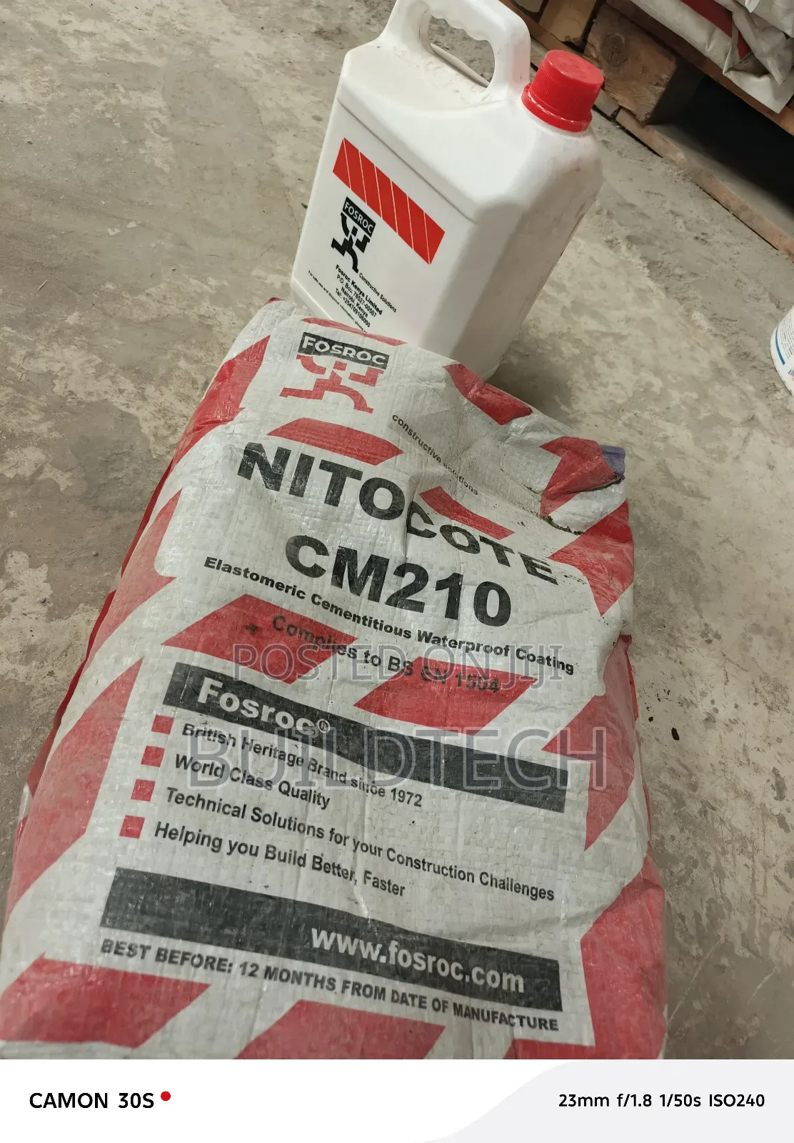 High- Performance Elastomeric Waterproof Coating- Fosroc Nitocote