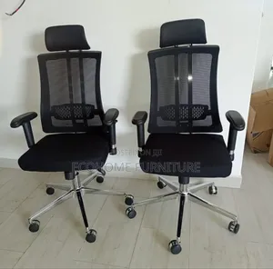 Fabric Back Orthopedic Office Chair
