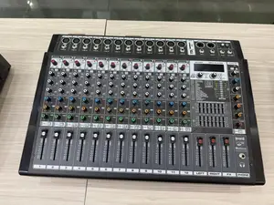 12 Channels Professional Powered Mixer Usb/Bluetooth Enabled 1500w