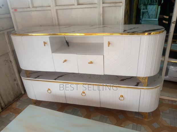 White Gold Home Tv Stand
