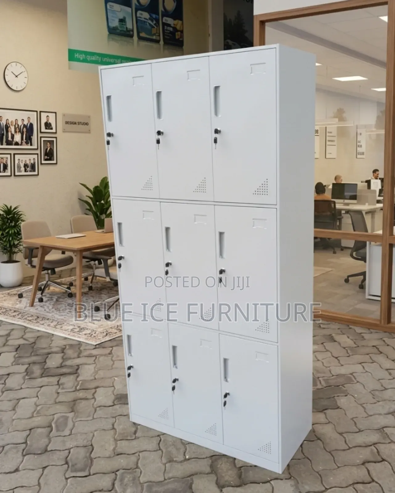9 Door Locker Cabinet