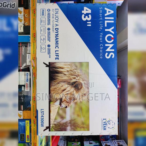 Ailyons 43 Inches Smart Tv Available