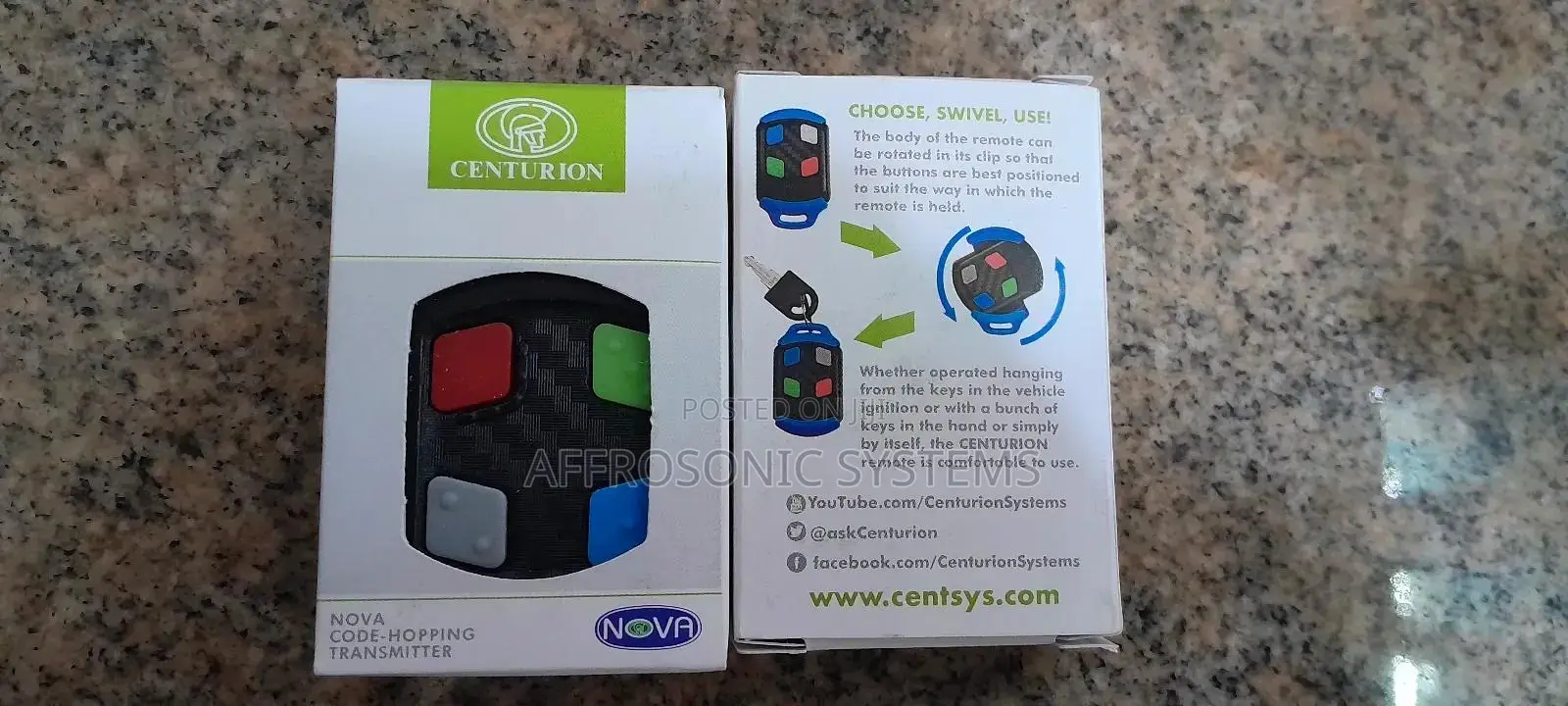 Automatic Gate Remote Button(Centurion)