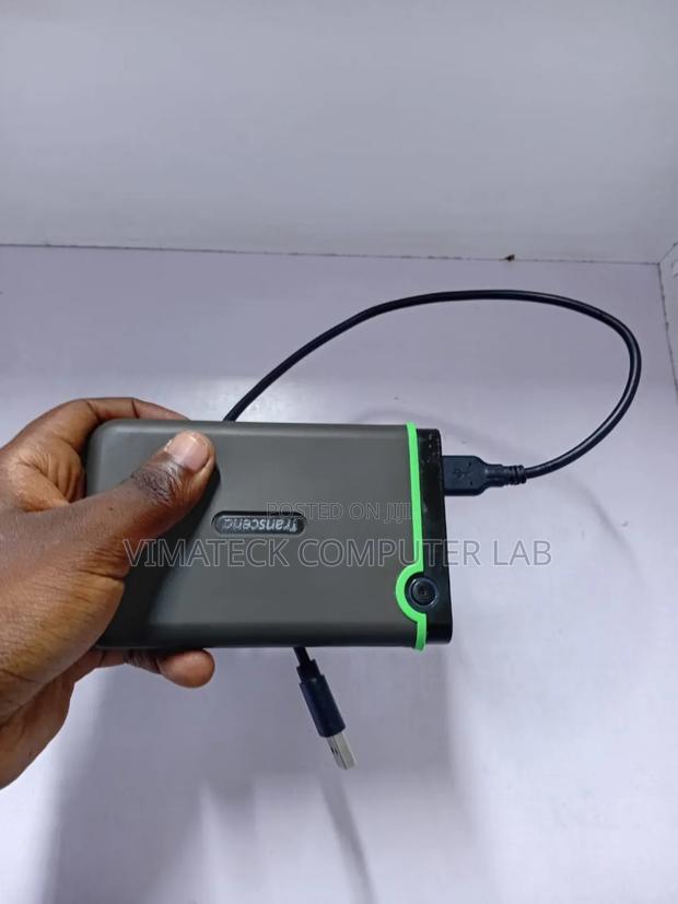 1tb Transcend External Hard Disk - thumbnail 2