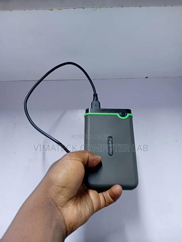 1tb Transcend External Hard Disk - thumbnail 3