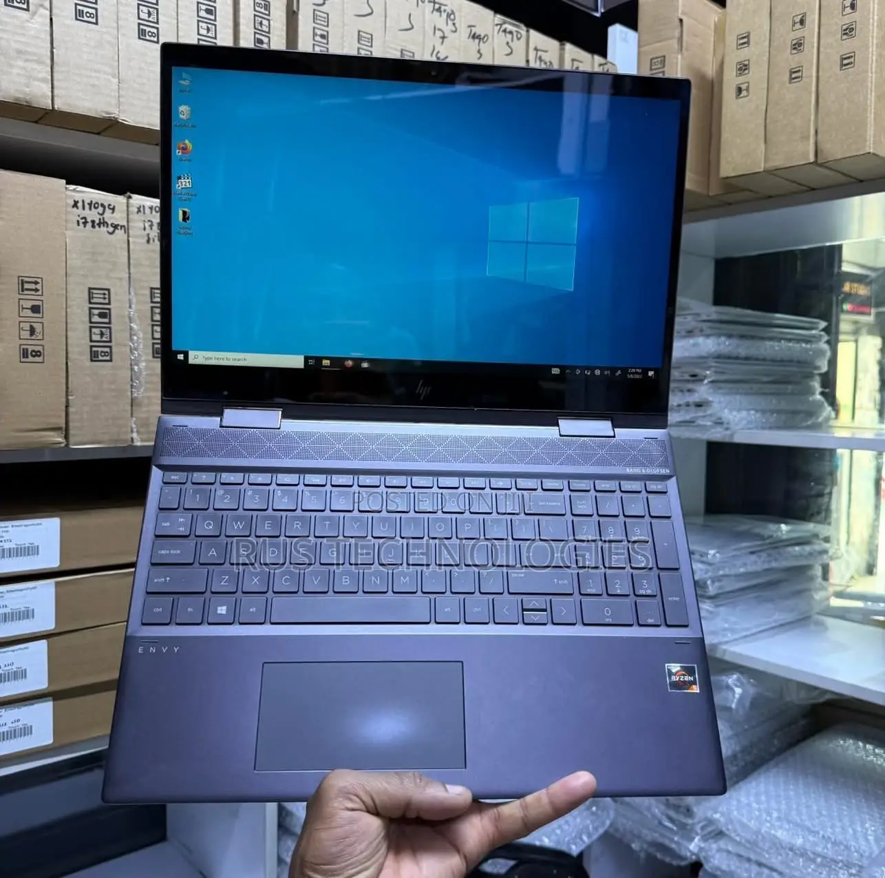 Laptop HP Envy 15 8GB AMD Ryzen 5 SSD 512GB