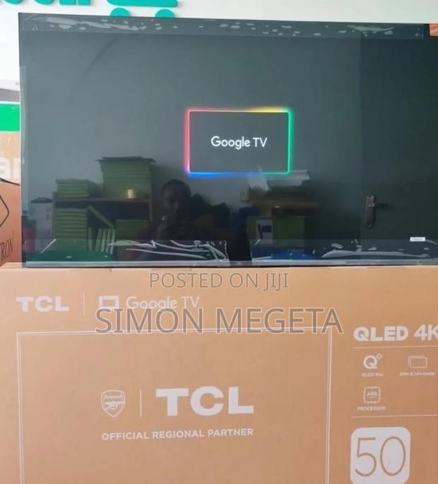 Bluetooth Enabled Tcl 50 Inch Qled Google Tv /Hdr/ Dolby Audio