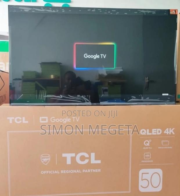 Bluetooth Enabled Tcl 50 Inch Qled Google Tv /Hdr/ Dolby Audio - thumbnail 2