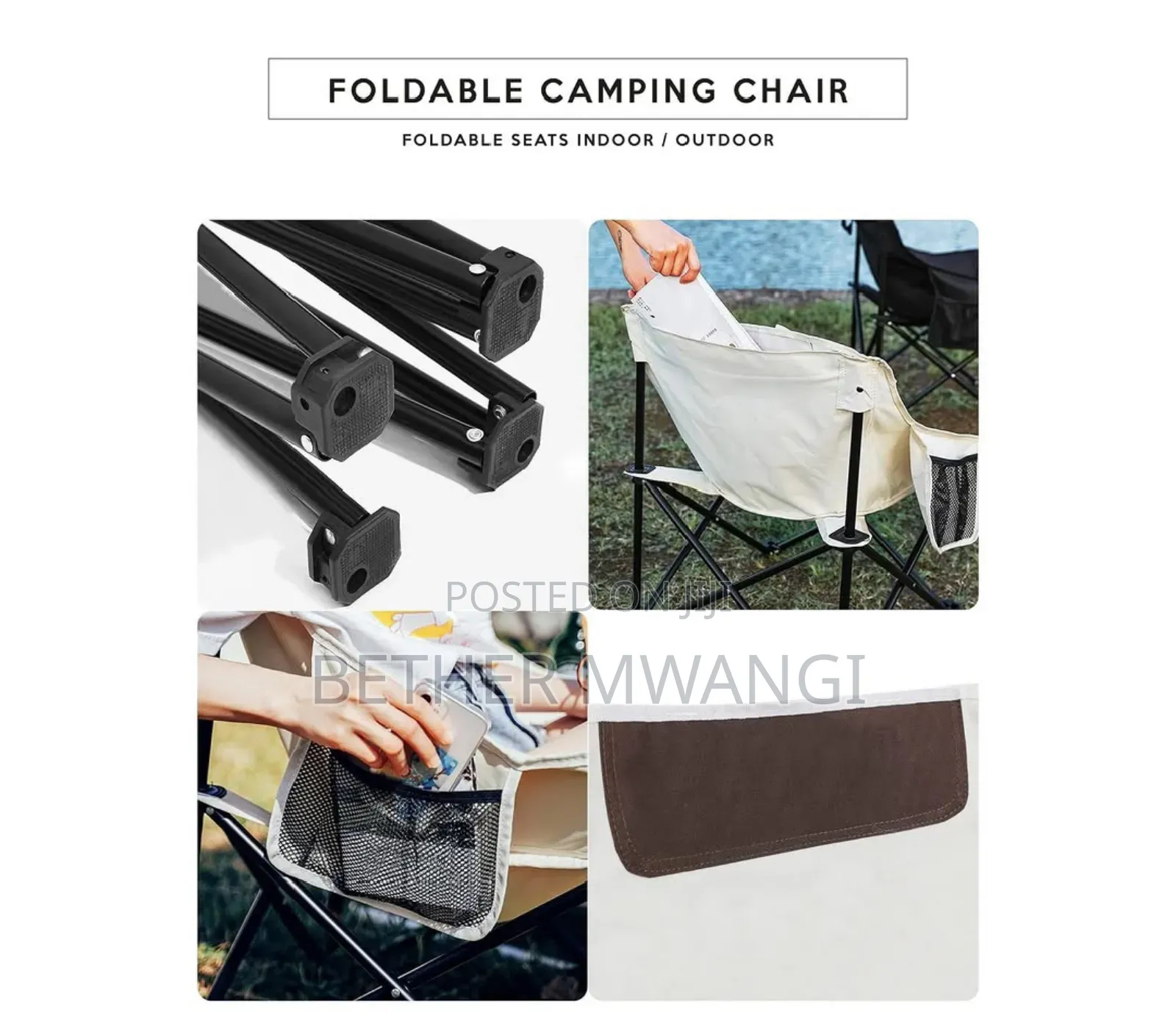 Versatile Foldable Camping Chair in Kenya
