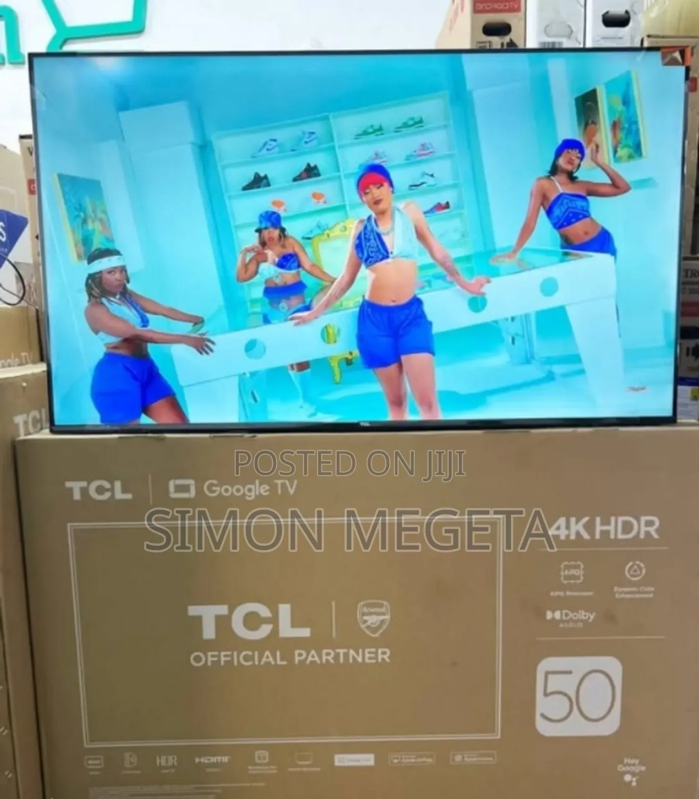 Youtube Netflix Tcl 50 Inch Hdr Smart Android Google Tv